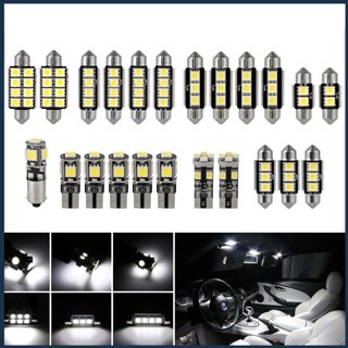 [BIN] หลอดไฟ Led T10 5050 สําหรับติดป้ายทะเบียนรถยนต์ 23 ชิ้น