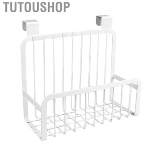 Tutoushop Grid Storage   Hanging Over The Cabinet Door Iron for Kitchen