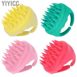 Yiyicc  Brush Dandruff  Itch Relief Professional Scalp Scrubber for Home Travel Hair Washing