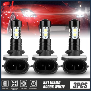 [BIN] หลอดไฟตัดหมอก Led 881 สําหรับ Polaris Sportsman 400 450 500 550 570 600 700 3 ชิ้น