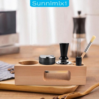 [Sunnimix1] ชุดขาตั้งเครื่องชงกาแฟเอสเพรสโซ่ แบบไม้ สําหรับห้องครัว