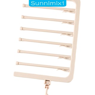 [Sunnimix1] ที่แขวนกางเกงยีน อเนกประสงค์ กันลื่น ประหยัดพื้นที่ สําหรับเลกกิ้ง