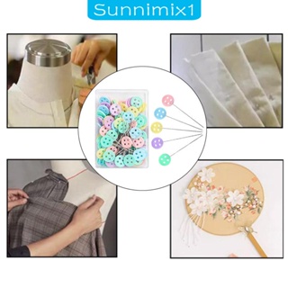 [Sunnimix1] ชุดหมุด สําหรับเย็บผ้า งานฝีมือ 100 ชิ้น