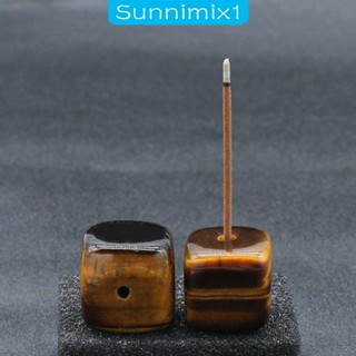 [Sunnimix1] ที่จับขี้เถ้าคริสตัล ทรงสี่เหลี่ยม สําหรับเล่นโยคะ ของขวัญ