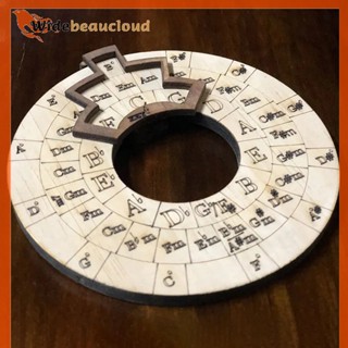 Widebeaucloud เครื่องมือเมโลดี้ วงล้อวงกลม และดนตรี แฮนด์เมด เพื่อการศึกษา สําหรับผู้ใหญ่ ปริศนา คอร์ดล้อ ดี