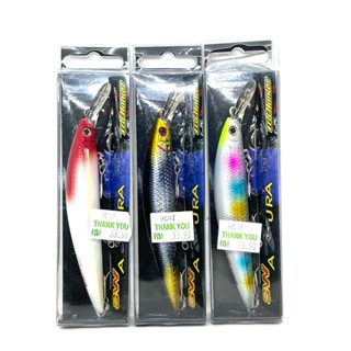 Pro HUNTER GAMA SINKING MINNOW LURE เหยื่อตกปลา