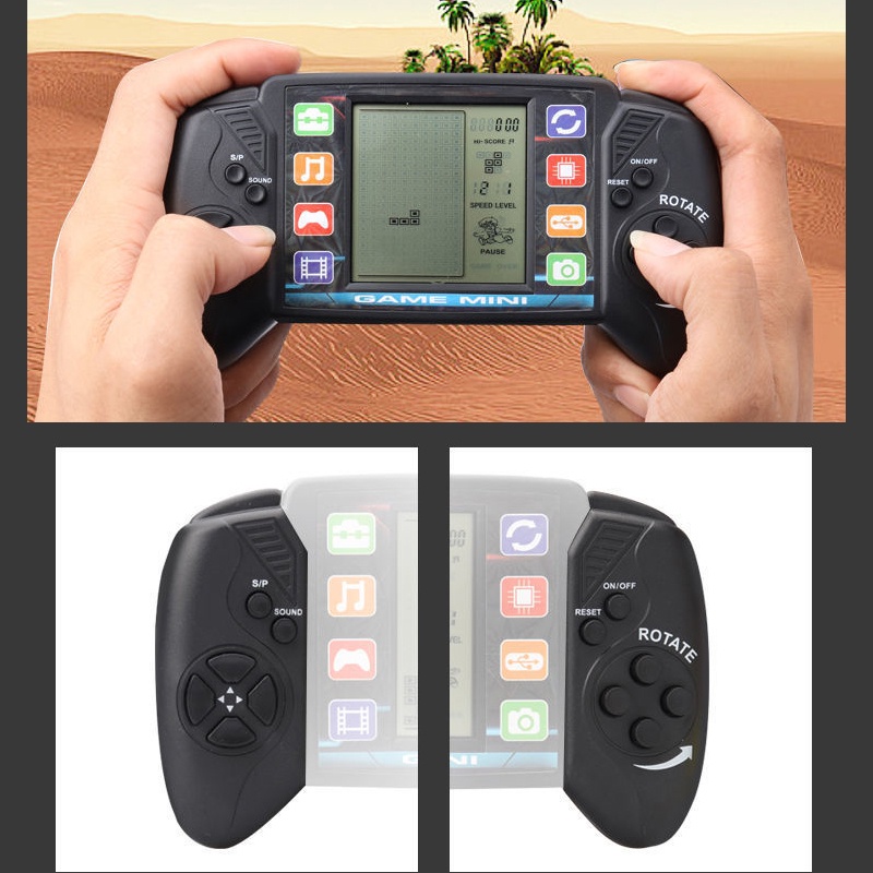 เกมคอนโซลของเล่น Tetris 3.5 นิ้วหน้าจอขนาดใหญ่ เกมกดคลาสสิก เกมพกพามือถือ Tetris Classic Game Machine - รูปที่ 3