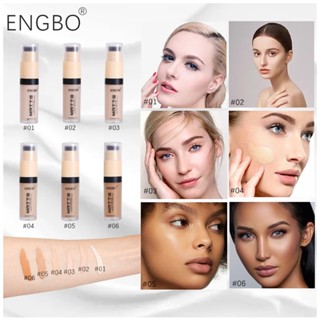 ใหม่ Matte Double-HEAD Oil Control Brightening คอนซีลเลอร์ยาวนาน Breathable 2-in-1 Liquid Foundation พร้อมแปรง