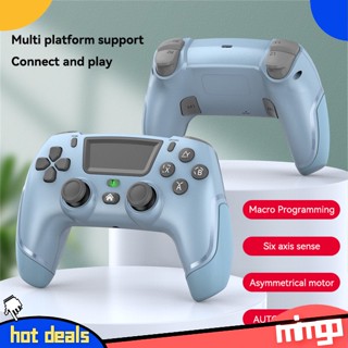 Mimgo จอยเกมบลูทูธไร้สาย สําหรับ Ps4 Ios Android Switch Computer Tv