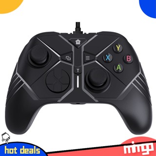 Mimgo จอยสติ๊กควบคุมเกม แบบสั่นสะเทือน 360 องศา สําหรับ Xbox One Console Pc Gamepad