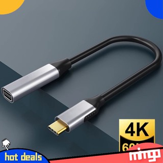 Mimgo อะแดปเตอร์ Usb-C เป็น Mini Displayport Usb 3.1 Type C (thunderbolt 3) เป็น Mini Dp รองรับ 4k 1080p อลูมิเนียม