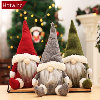 Hotwind ตุ๊กตาการ์ตูนซานตาคลอสหิมะ ไร้หน้า สําหรับตกแต่งต้นคริสต์มาส I9W6 2021