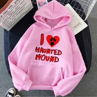 เสื้อฮู้ดดี้ Sematary i Love Haunted Mound สไตล์วินเทจ ฮาราจูกุ สําหรับผู้หญิง