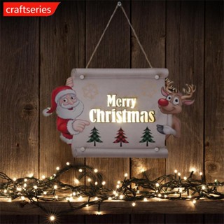 Craftseries โคมไฟแขวนผนัง ตกแต่งต้นคริสต์มาส เทศกาลปีใหม่ B7W1