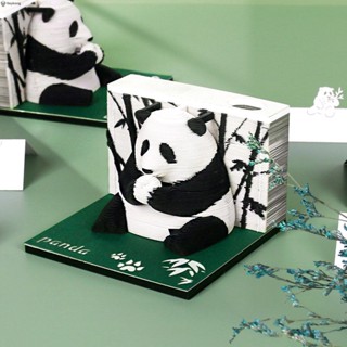 แผ่นบันทึกเสียงสเตอริโอ ลายแพนด้า 3D ไร้หมึก ทนทาน