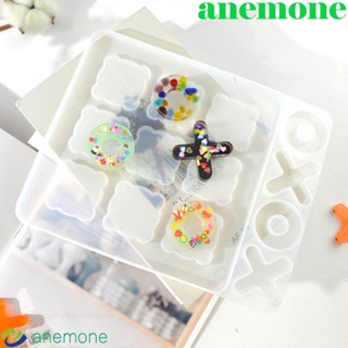 Anemone เกมหมากรุกปริศนา XO DIY ของเล่นเสริมพัฒนาการเด็ก ของขวัญวันเกิด เกมโต้ตอบ DIY