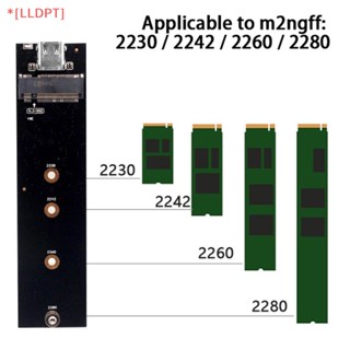 [LLDPT] M.2 NGFF Type-C 3.1 กล่องฮาร์ดดิสก์ SSD อลูมิเนียมอัลลอย ความเร็วสูง