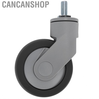 Cancanshop Caster Silent Chair Wheel Easy Replace with M12 Thread Stem for Workbench Furniture