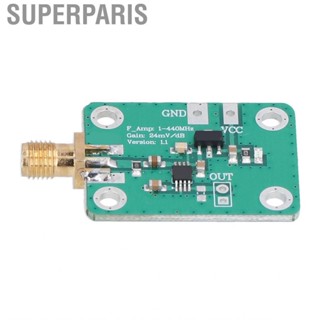 Superparis Output Logarithmic Detector Power Meter RF Board 0.1 To 440 MHz 7V 15V