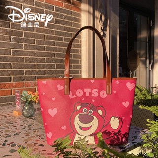 [Disney] Lotso กระเป๋าสะพายไหล่ ทรงโท้ท