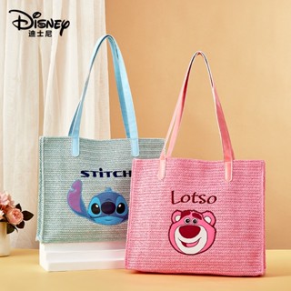 [Disney] Lotso กระเป๋าฟาง ทรงโท้ท