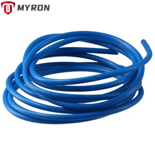 Myron PTFE ท่อเทฟลอน 4 มม. OD X 2 มม. ID อุณหภูมิสูง ความต้านทานต่ํา ยืดหยุ่น สีฟ้า สําหรับเครื่องพิมพ์เส้นใย PTFE 1.75 มม.