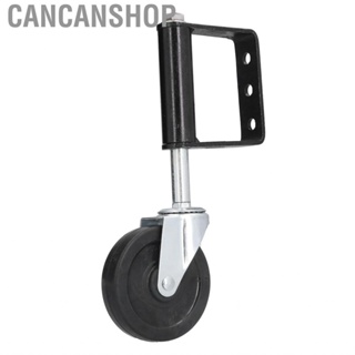 Cancanshop Door Wheel  Spring Loaded Gate Caster Double Ball Bearing Heavy Duty for Home