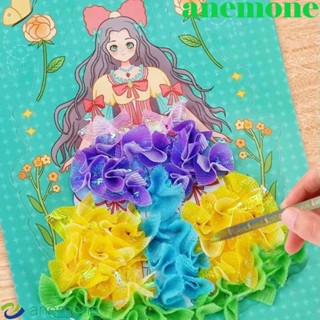 Anemone สติกเกอร์ ลายโปเกมอน เจ้าหญิง แฮนด์เมด DIY สําหรับตกแต่งสมุดภาพ