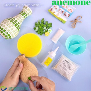 Anemone แจกันโมเสคไม้ แฮนด์เมด DIY สําหรับตกแต่งบ้าน