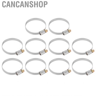 Cancanshop Hose Clamp  No Rust  Widly Use for Pharmacy  Vehicles Petrochemical Industry