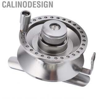 Calinodesign Ice Fishing Reel Spool Aluminum Alloy Wear resistance Raft for Outdoor