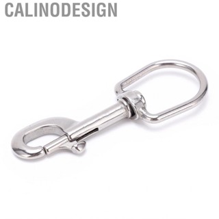 Calinodesign Single Ended Bolt Hook Buckle  Durable 316 Stainless Steel Swivel Eye Snap Powerful for Underwater Diving