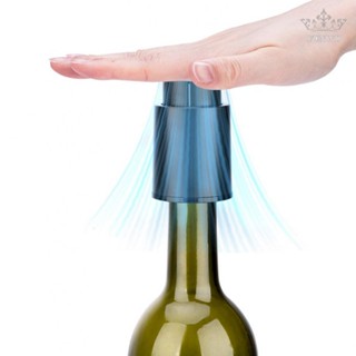 【FUNWD】Wine Stopper Plastic Sealed Storage Memory Black Efficient Preservation