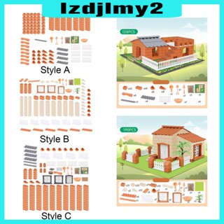 [Lzdjlmy2] ชุดตัวต่ออิฐ ของเล่นเสริมการเรียนรู้คริสต์มาส สําหรับเด็ก