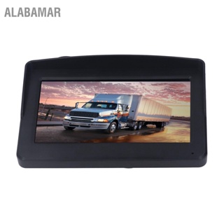 ALABAMAR กล้องสำรอง 7in Monitor อินฟราเรด Night Vision IP69K กันน้ำ Universal สำหรับ Camper RV รถพ่วงรถบรรทุก 12V-24V