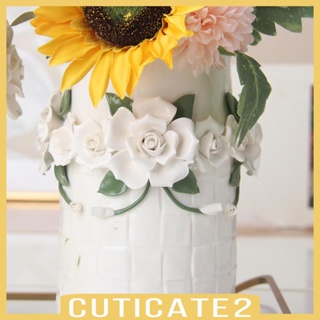 [Cuticate2] แจกันดอกไม้เซรามิค แบบตั้งโต๊ะ สําหรับตกแต่งสวน ปาร์ตี้