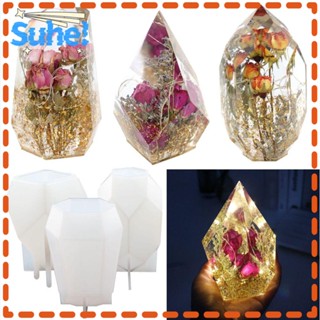 Suhe ขาตั้งแสดงเครื่องประดับ แม่พิมพ์โพลีเฮดรอน DIY