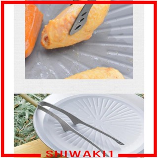 [Shiwaki1] แหนบคีบอาหาร ไทเทเนียม สําหรับทําอาหาร ปิกนิก บาร์บีคิว