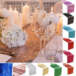 【FUNWD】For Weddings/birthdays Table Runner Table Accessory 160g Premium Sequins