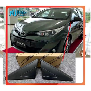 Rto ONE SIDE ฝาครอบกระจกมองหลัง ทรงสามเหลี่ยม สําหรับ TOYOTA VIOS 2018 2019 2020