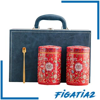 [Figatia2] โหลกระปุกใส่ชา พอร์ซเลน สําหรับตกแต่งบ้าน ออฟฟิศ