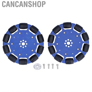 Cancanshop Omni Wheel  8mm Center Hole UP56466 Omnidirectional Wheels for Industrial Smart Robot