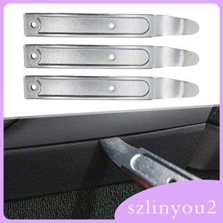 [szlinyou2] เครื่องมืองัดแงะ ถอดหัวเข็มขัดรถยนต์ ภายในรถยนต์ 3 ชิ้น