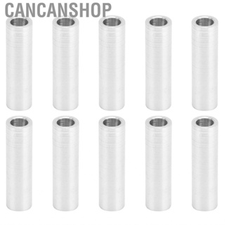 Cancanshop 10Pcs Aluminum Alloy Round Spacer Unthreaded 14/16/16.5/18/20/22/24/43mm