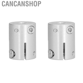 Cancanshop 2Pcs Shaft Couplers Aluminum Alloy High Load 6mm To Bore Couplings Metal