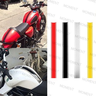 Moment สติกเกอร์ ลายขวาง ขนาด 50 ซม. สําหรับตกแต่งรถจักรยานยนต์ Cafe Racer