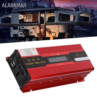 ALABAMAR Power INVERTER 900W Modified Sine WAVE จอแสดงผล LCD 12/24V ถึง 220V พอร์ต USB เสียงรบกวนต่ำสำหรับฉุกเฉิน