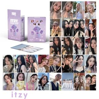 การ์ดโลโม่เลเซอร์ อัลบั้มรูปภาพ ITZY Kpop จํานวน 50 ชิ้น ต่อกล่อง