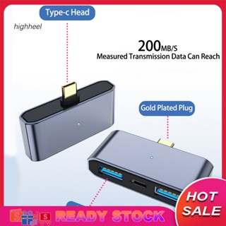 [พร้อมส่ง] Otg อะแดปเตอร์แปลงความเร็ว พร้อมไฟแสดงสถานะ Type-C เป็น USB สําหรับ Huawei iPhone