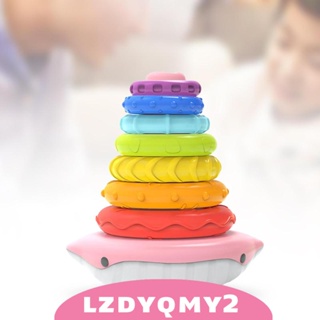 [Lzdyqmy2] ของเล่นตัวต่อแหวน เสริมการศึกษา สําหรับเด็กผู้ชาย และเด็กผู้หญิง